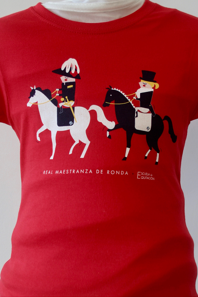 serigrafia-textil-camiseta-equitación-real-maestranza-ronda
